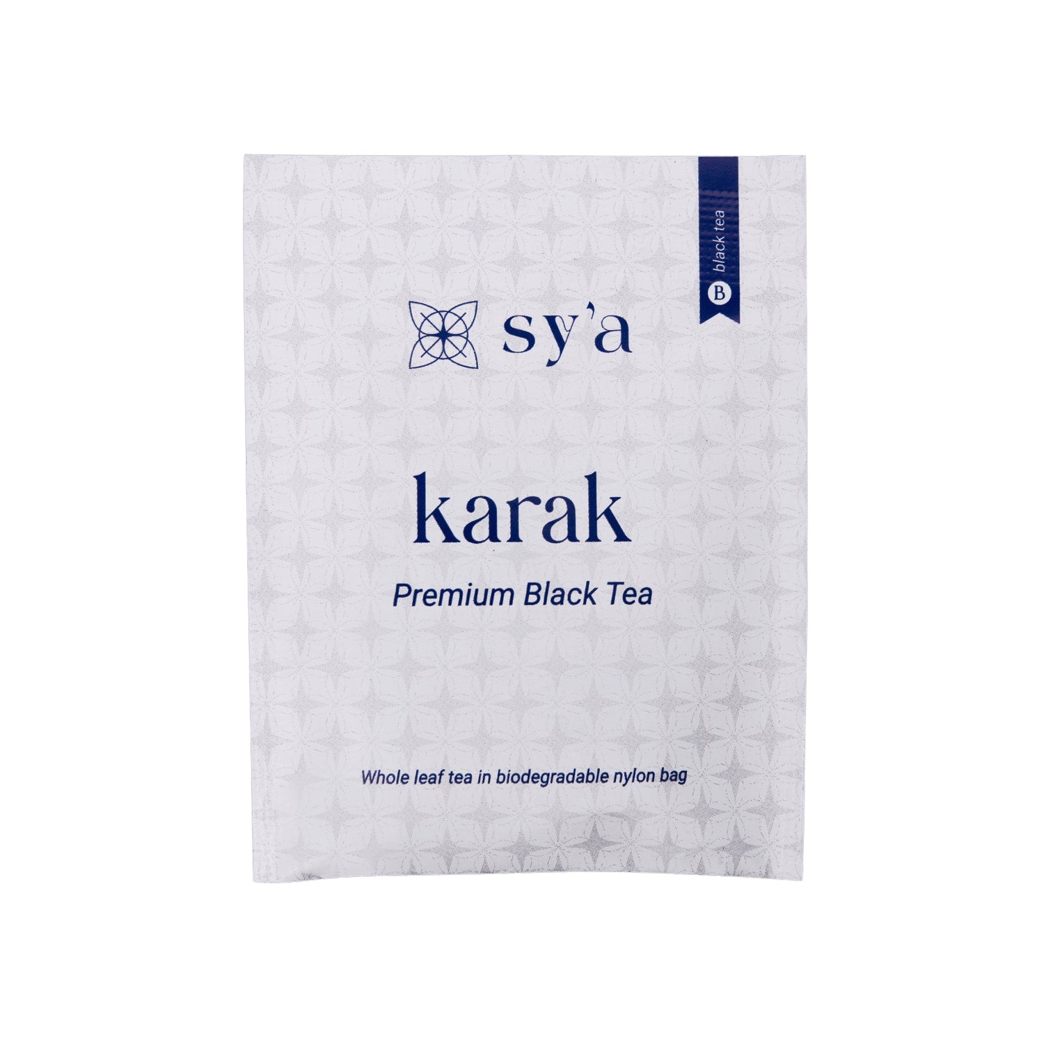 Karak Tea - 100 Biodegradable Pyramid Tea Bags - sy’a