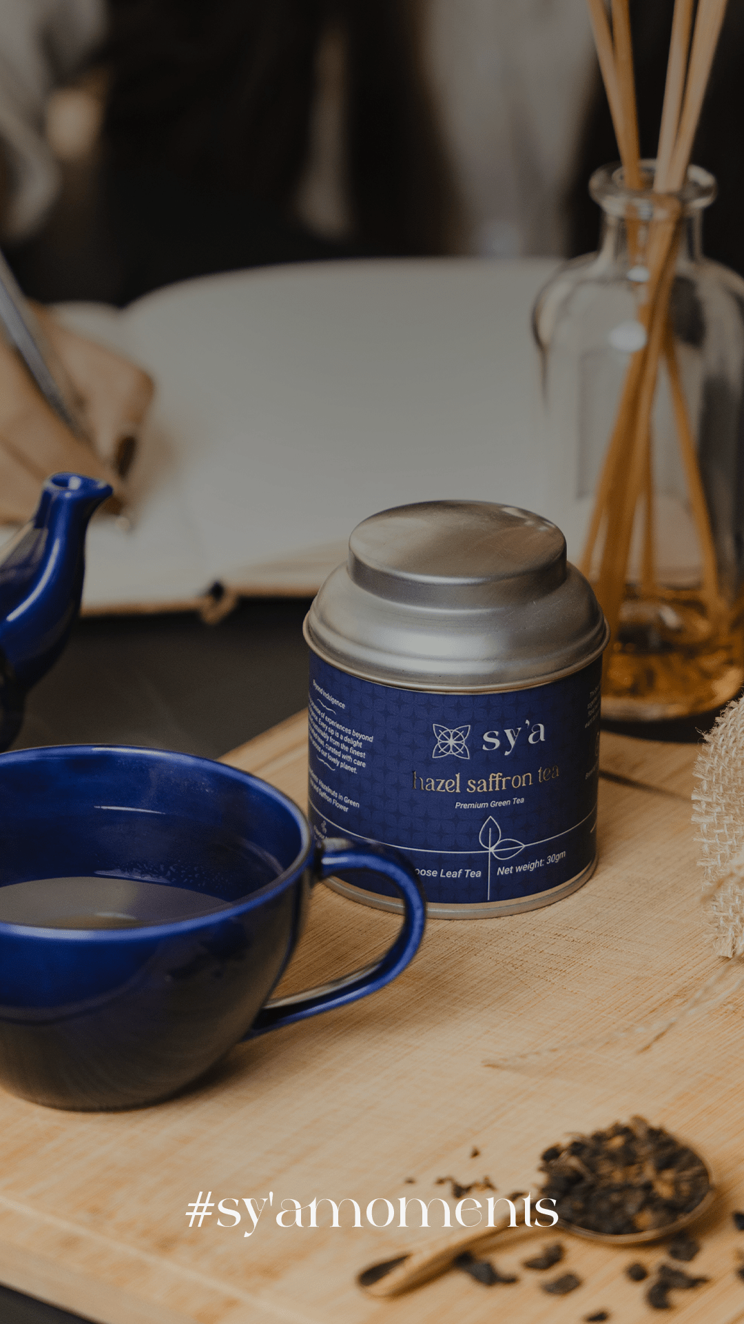 Hazel saffron tea - sy’a