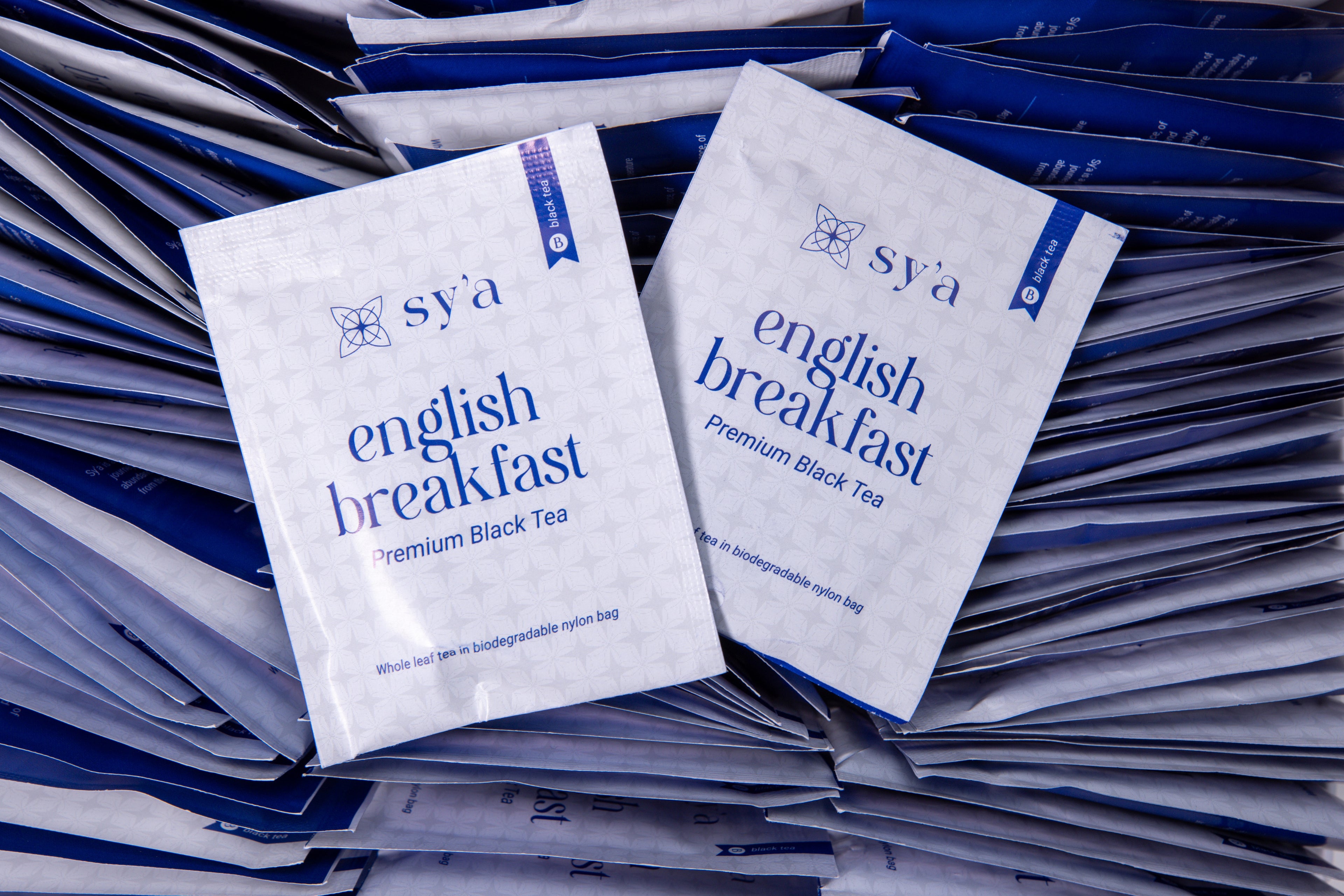 English Breakfast Tea - 100 Biodegradable Pyramid Tea Bags