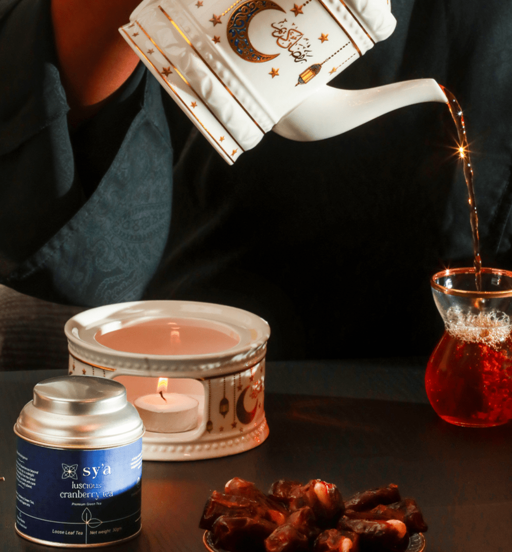 Luscious cranberry tea - sy’a