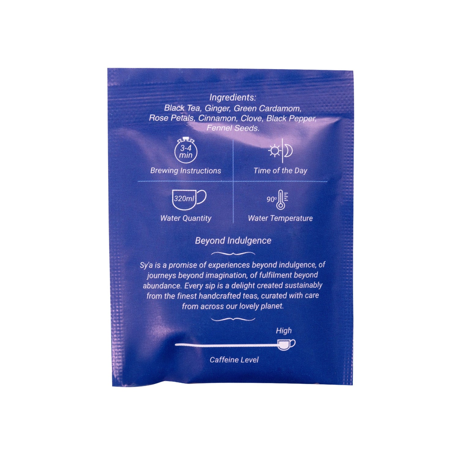 Karak Tea - 100 Biodegradable Pyramid Tea Bags - sy’a