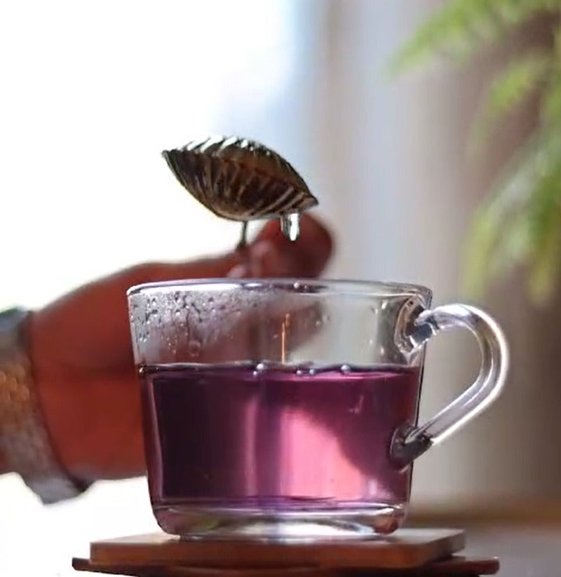 Blue Tea and Sea Shell Infuser