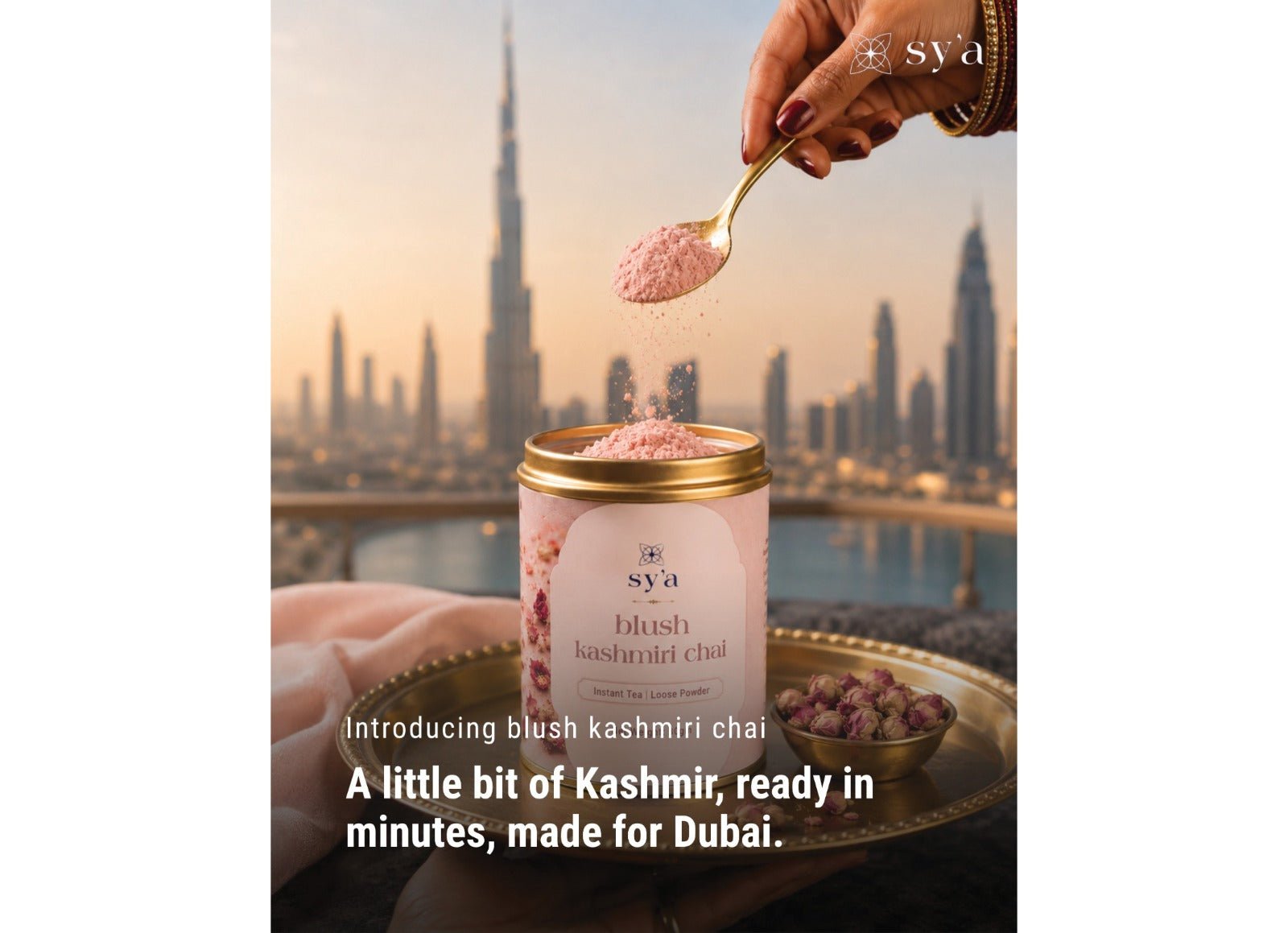 Blush - Kashmiri Chai 30gm - sy’a