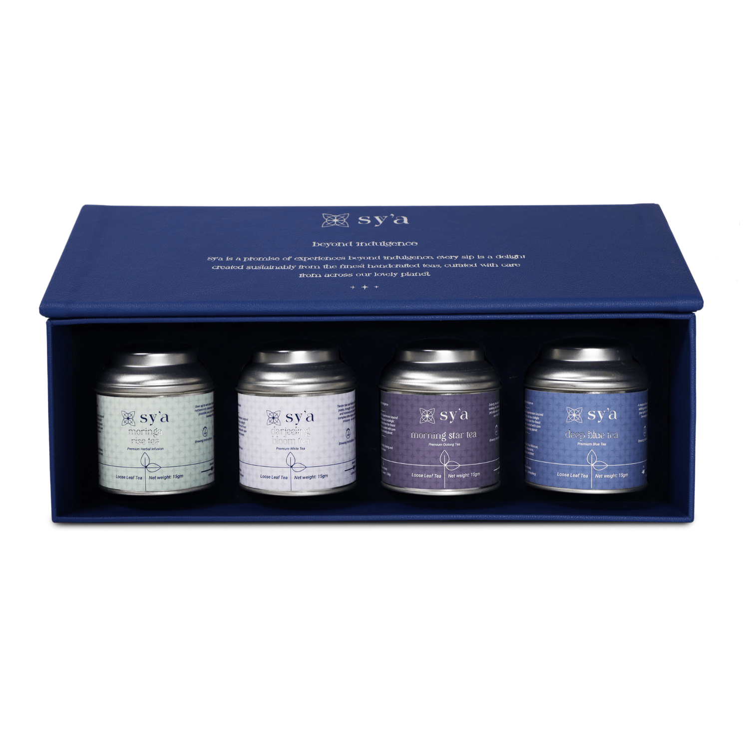 sy’a wellness box - assorted teas - sy’a
