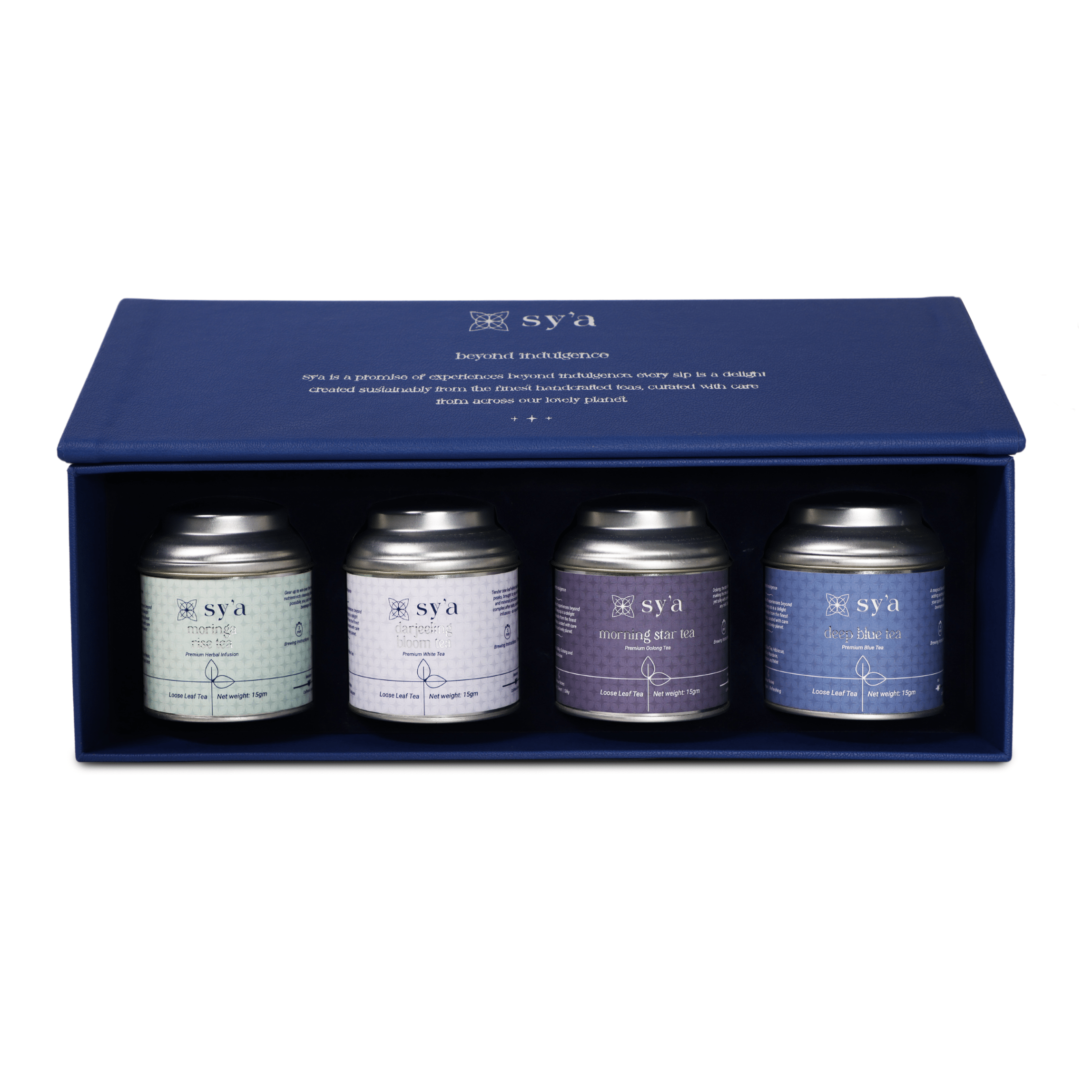 sy’a wellness box - assorted teas - sy’a