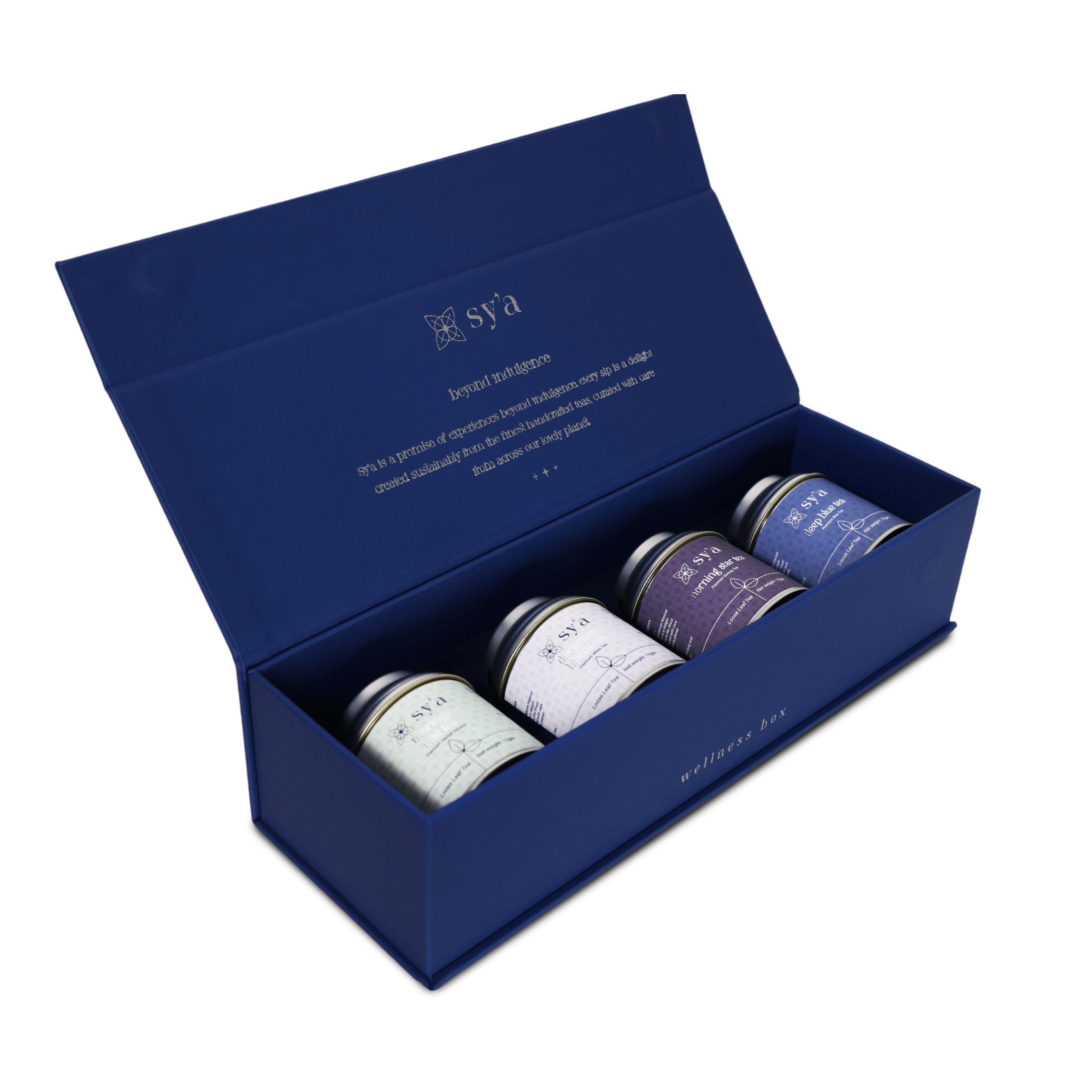 sy’a wellness box - assorted teas - sy’a
