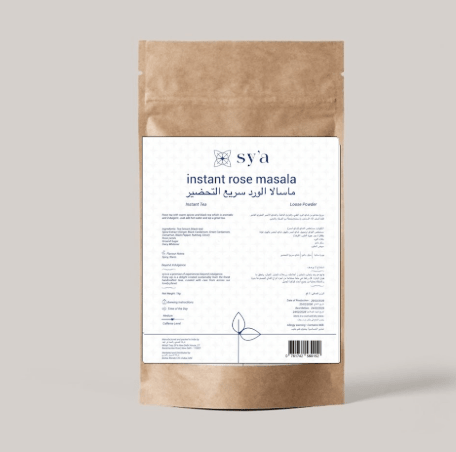 Instant Rose Masala Tea - The Ready mix - sy’a