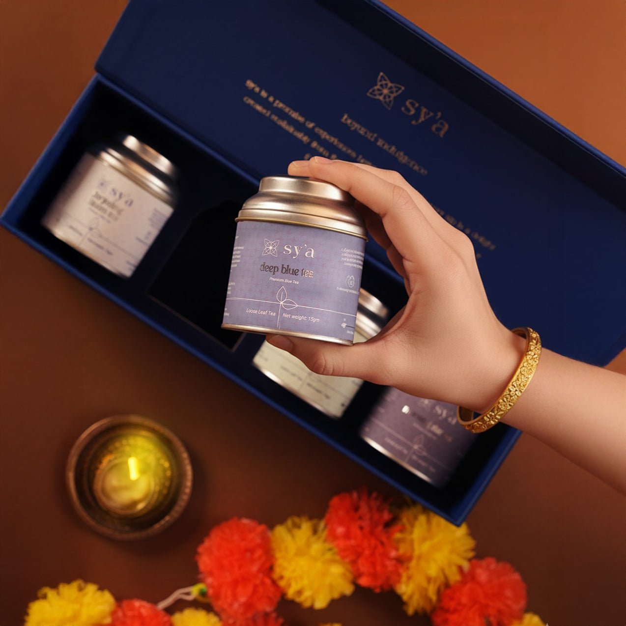 sy’a wellness box - assorted teas - sy’a