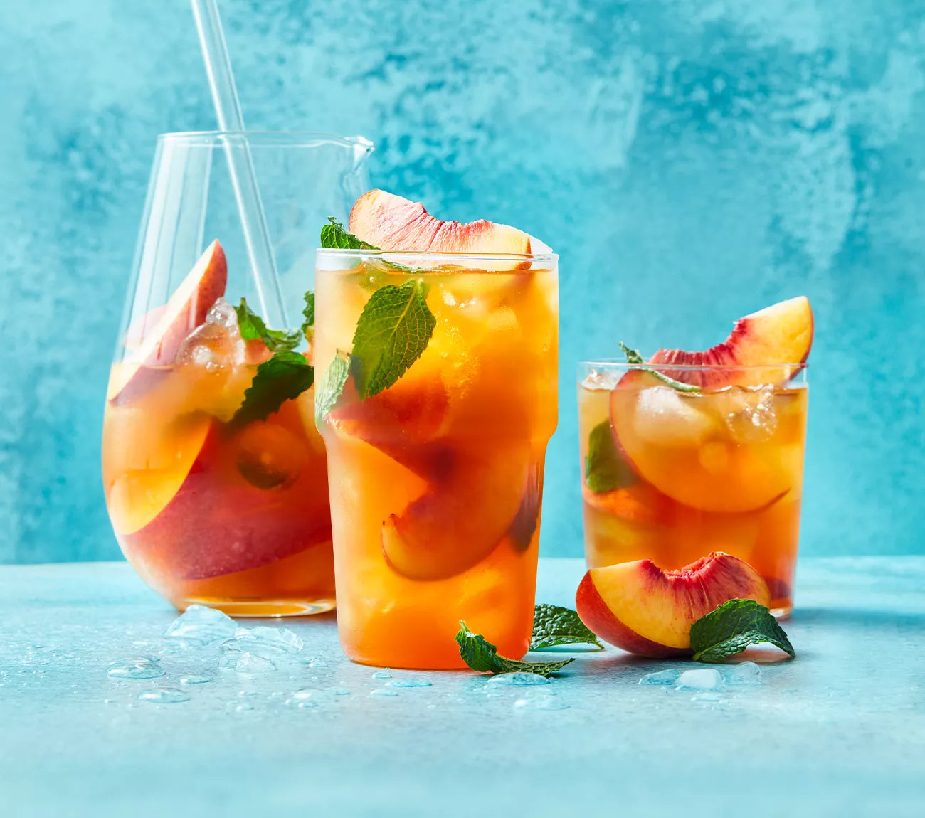 culinary bliss: peach pasture iced tea