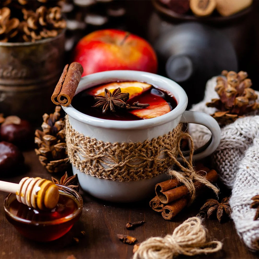 the ramadan delight: spiced orange hibiscus infusion