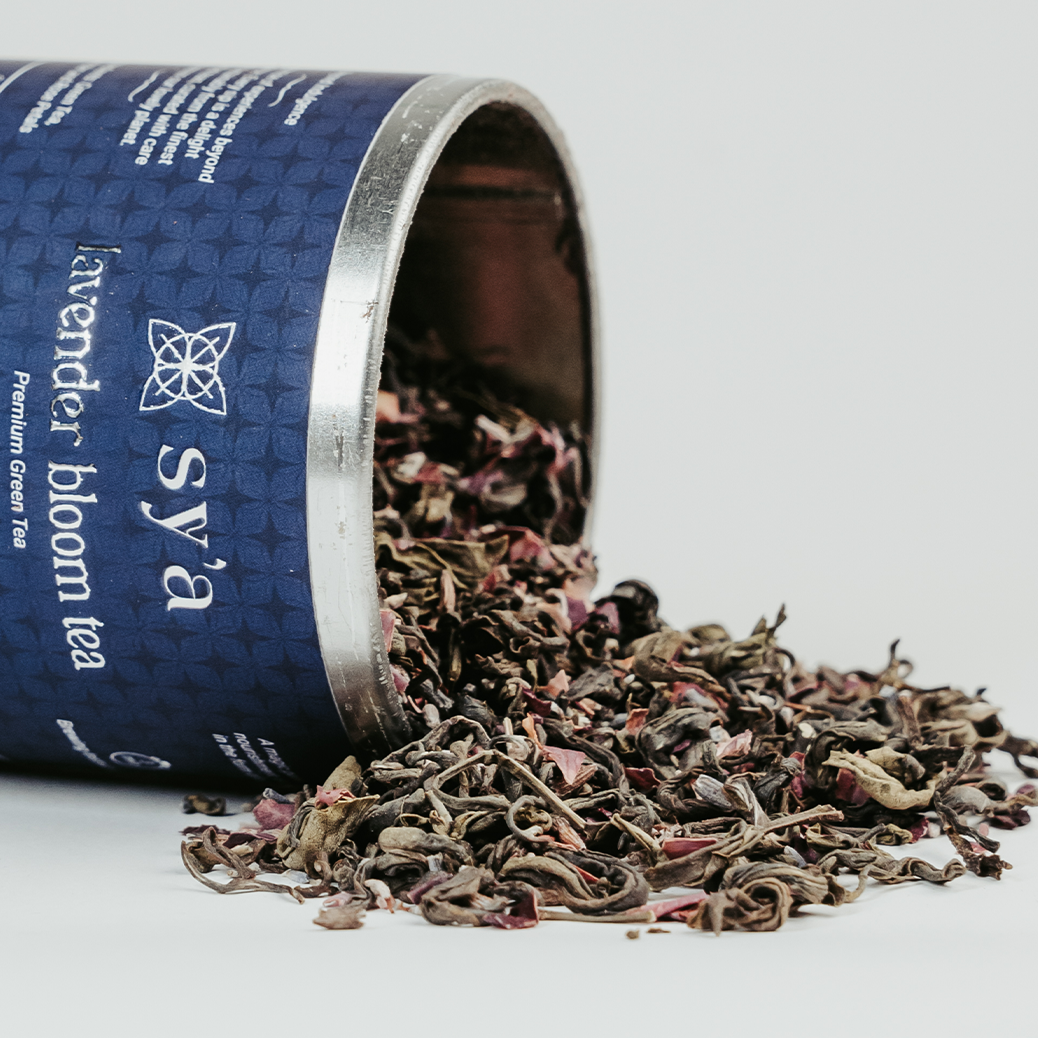 Lavender bloom tea