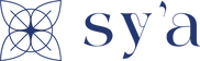 sya teas logo in blue