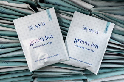 Green Tea - 100 Biodegradable Pyramid Tea Bags