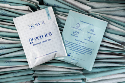 Green Tea - 100 Biodegradable Pyramid Tea Bags