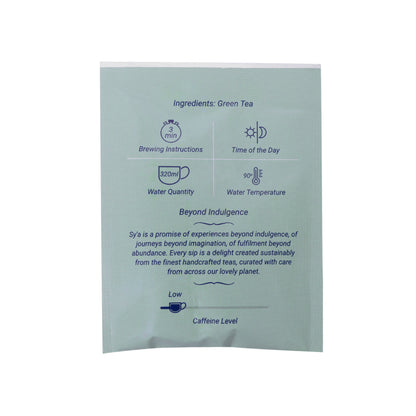 Green Tea - 100 Biodegradable Pyramid Tea Bags