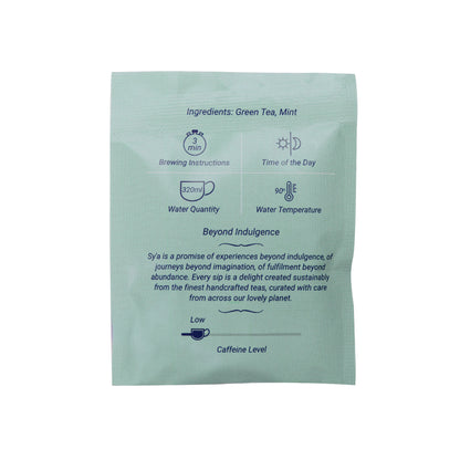 Mint Tea - 100 Biodegradable Pyramid Tea Bags