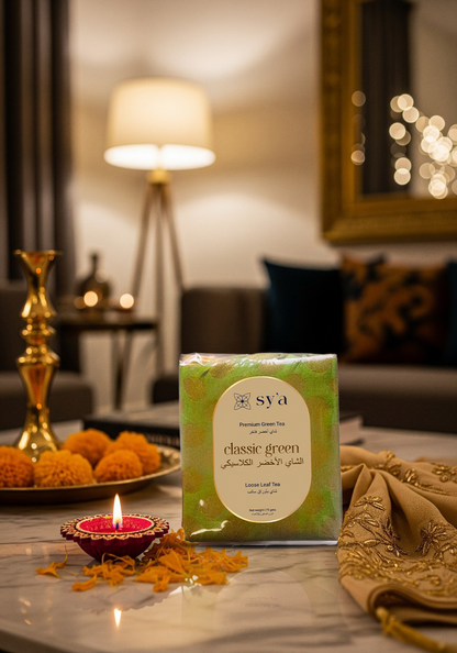 Classic Green Tea Potli