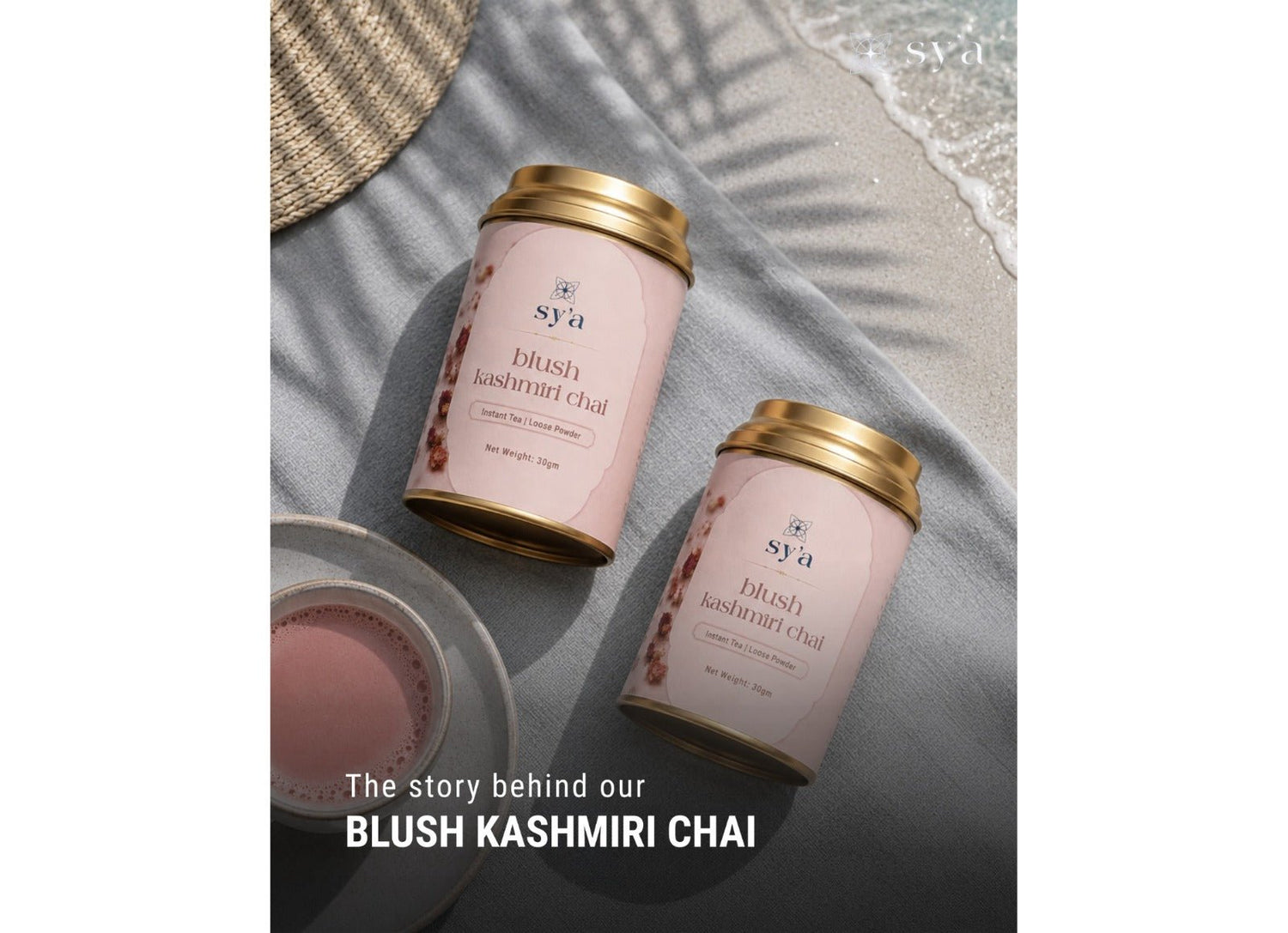 Blush - Kashmiri Chai 30gm - sy’a