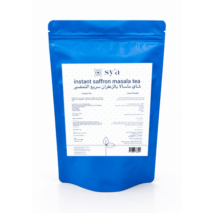 Instant Saffron Masala Tea - The Ready Mix - sy’a