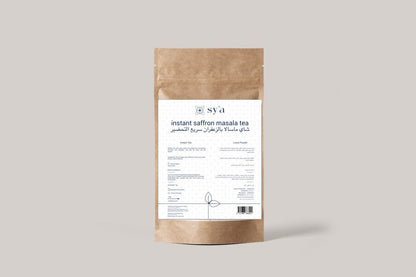 Instant Saffron Masala Tea - The Ready mix - sy’a