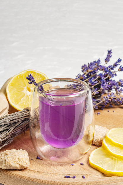 Lavender bloom tea