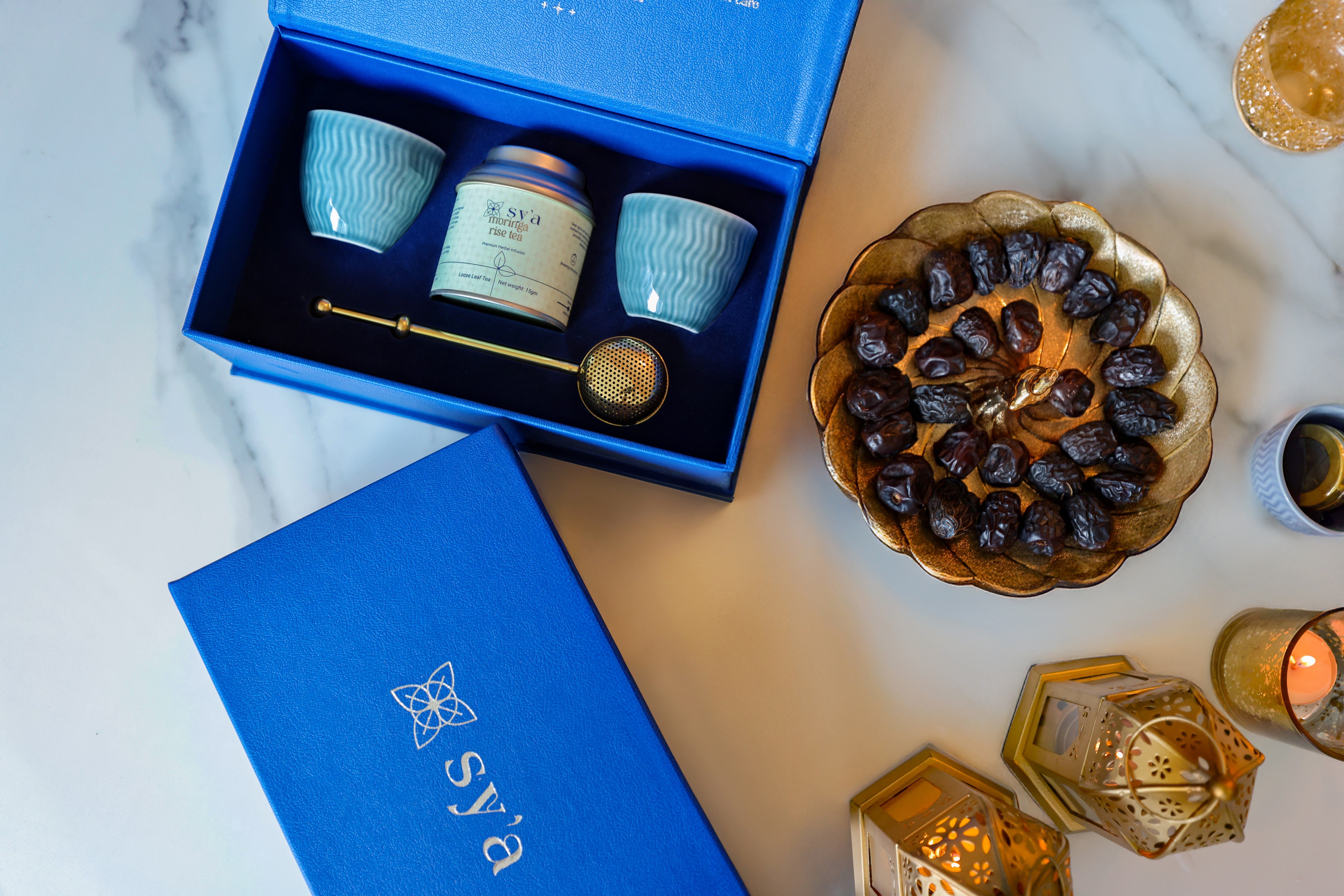 mini tea set green | small tea gift set - sy'a teas – sy’a