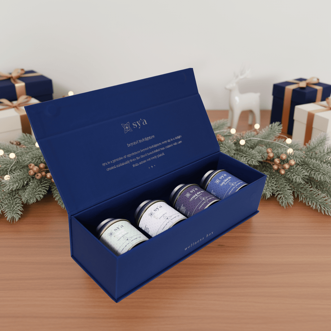 sy’a wellness box - assorted teas - sy’a